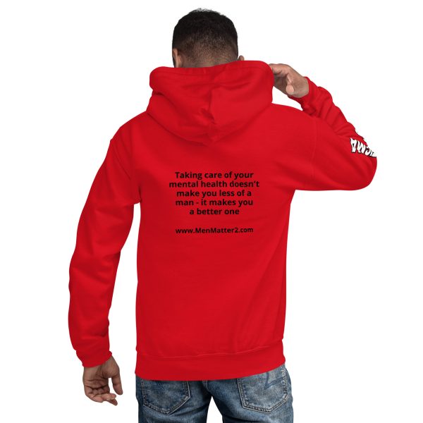 Mental Health Doesn't Make You Less of a Man Hoodie - Image 3