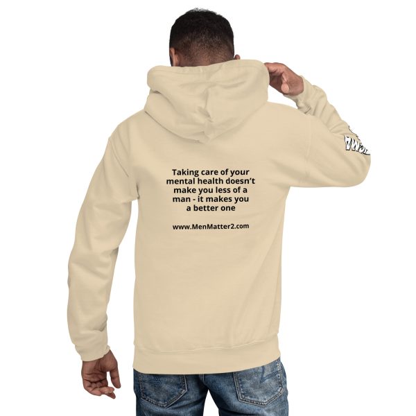 Mental Health Doesn't Make You Less of a Man Hoodie - Image 11